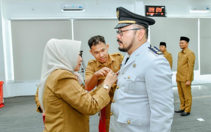 Bupati Zahir Berpesan Emban Jabatan Dengan Baik dan Disiplin