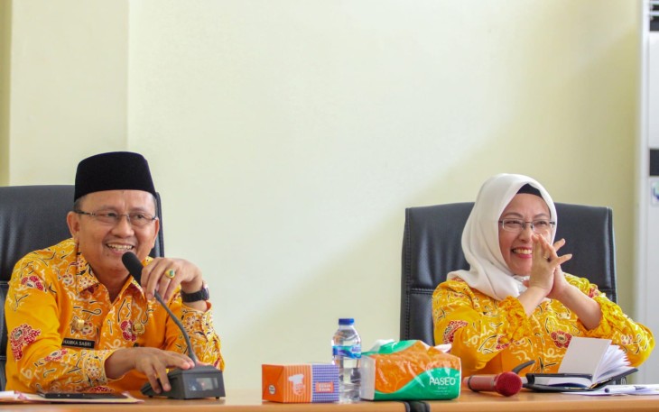 Sekretaris Daerah Provinsi Bengkulu Hamka Sabri  