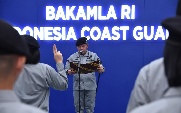 Kepala Bakamla RI saat Resmi Lantik PPPK Tahun 2023