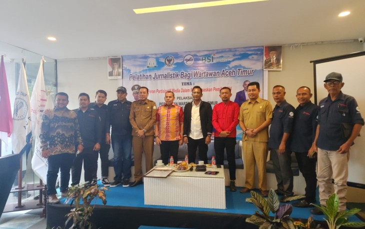 PESAWAT Gelar Pelatihan Jurnalistik di Aceh Timur 