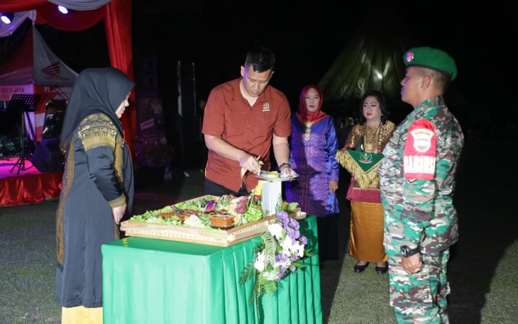 Bupati Asahan Ikuti Panggung Prajurit Dirgahayu Makodim Asahan Ke- 67