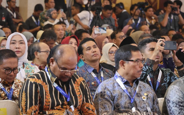 Wabup Bintan Ikuti Rakornas Investasi Bersama Presiden Jokowi
