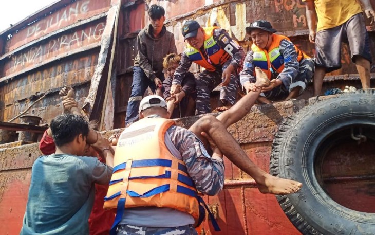 Pasca proses evakuasi 
