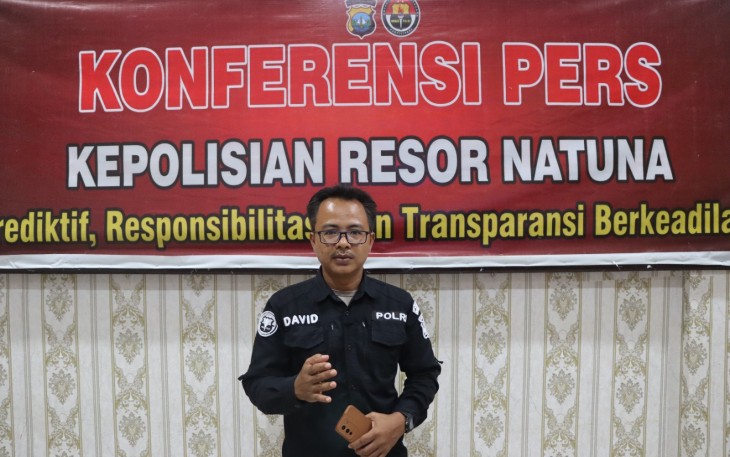 Kasi Humas Polres Natuna Aipda David Arviad 