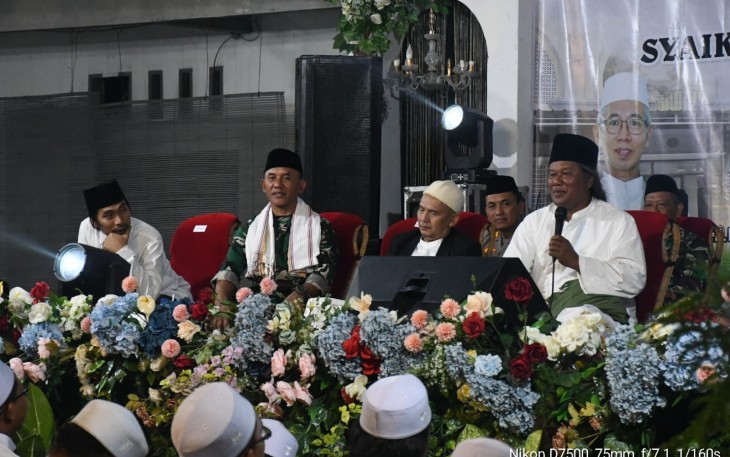 Danrem 081/DSJ Hadiri Maulid Nabi di Ponpes Al Waridin Pagotan Madiun