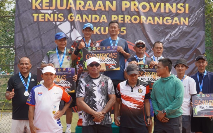 Pengprov Pelti Banten Adakan Kejuaraan Tenis 