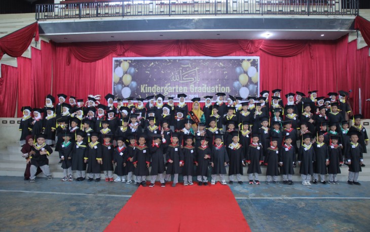 Bunda Paud Ikuti Kegiatan Pelepasan TK S Darusalam Islamic School