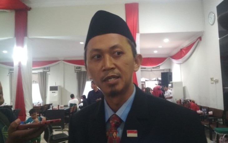 Komisioner KPU Kabupaten Karanganyar Divisi Teknis Penyelenggaraan Pemilu Muhammad Maksum.