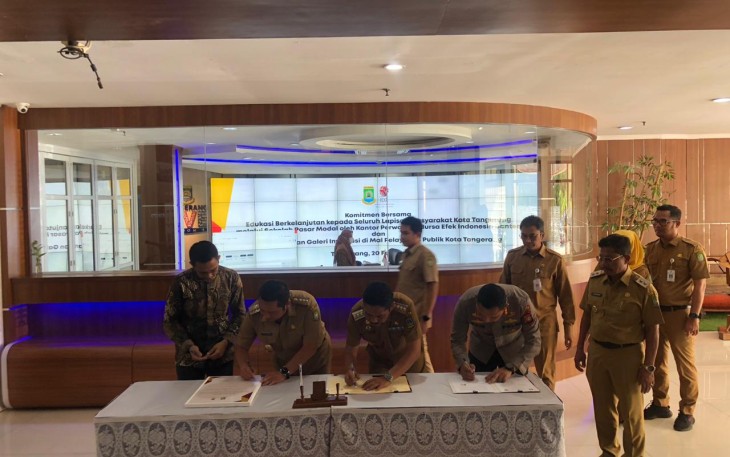 Pj Walikota Tebing Tinggi Jalin MoU Dengan Pemko Tangerang