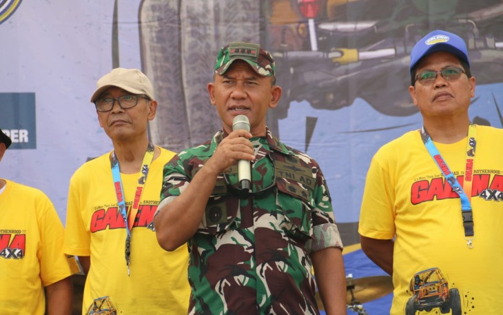 Danrem 081/DSJ Apresiasi Donasi untuk Palestina di Kejurnas Adventure Off-road Madiun