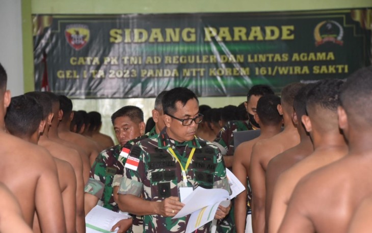 Sidang Parade Cata PK Gel-I Sub Panda NTT Tahun 2023