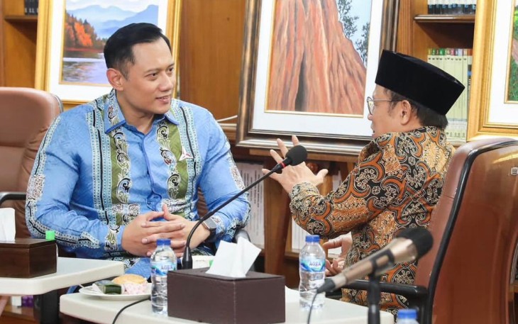 AHY saat bertemu Cak Imin