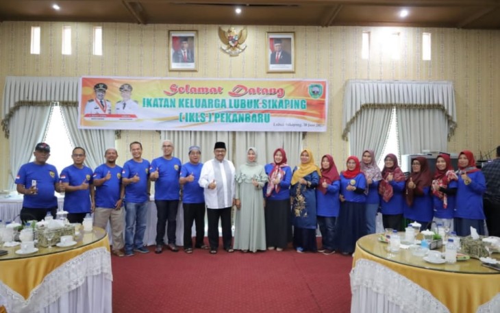 Bupati Pasaman Benny Utama Sambut Kedatangan IKLS Pekan Baru