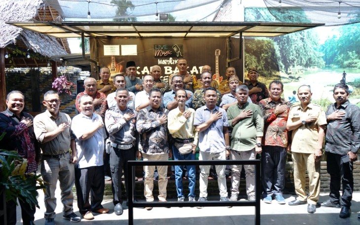 Bupati Asahan Ikuti Halal Bihalal Forkala