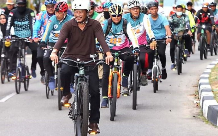 Ribuan Pesepeda Tanah Air dan Mancanegara Meriahkan Event Jamselinas XII Batam