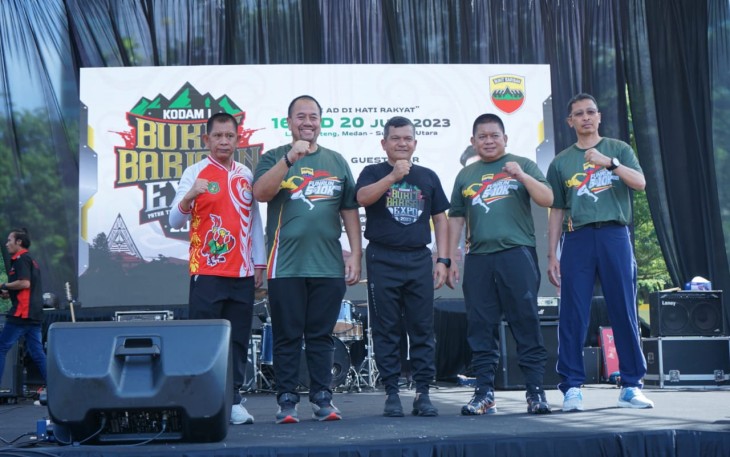 Wakil Bupati Asahan Ikuti Pembukaan Bukit Barisan Expo 2023