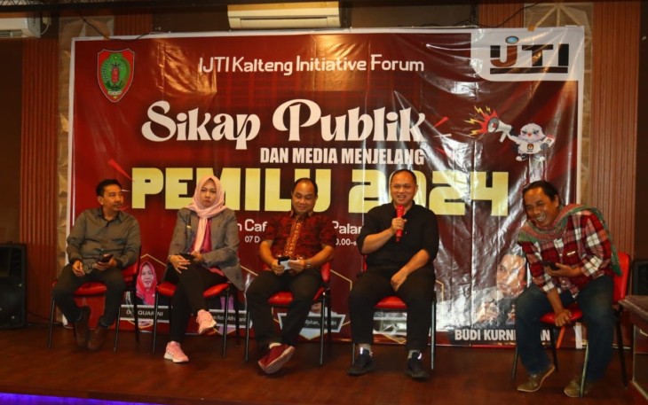 Dialog IJTI Tentang Sikap Publik Dan Media Jelang Pemilu 2024