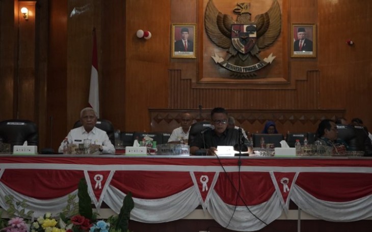 Bupati Asahan Sampaikan Jawaban Atas Pandangan Fraksi DPRD Kabupaten Asahan