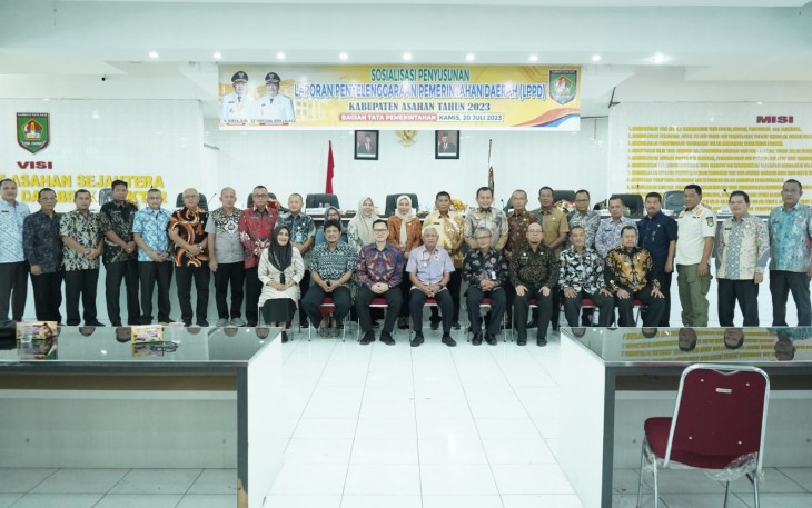 Bupati Asahan Buka Sosialisasi Penyusunan Laporan Penyelenggaraan Pemerintah Daerah  
