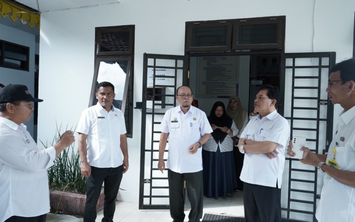 Sekda Kabupaten Asahan Lakukan Monitoring di Puskesmas dan OPD