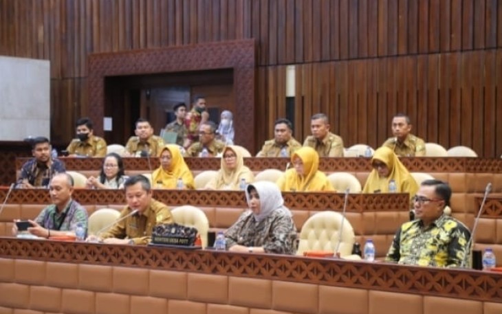 Wali Kota Tanjungpinang Hj. Rahma, S.IP, MM saat melakukan kunjungan kerja ke Komisi V DPR RI, Kamis (16/2) kemarin.