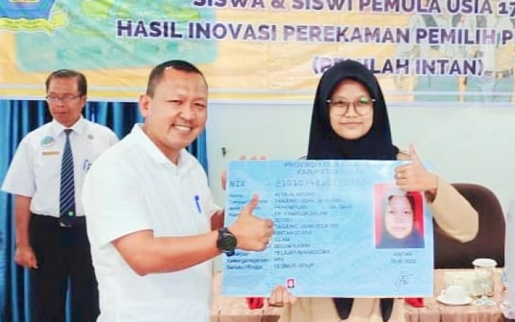 Pemilah Intan Targetkan Semua Pemilih Pemula Miliki KTP Elektronik