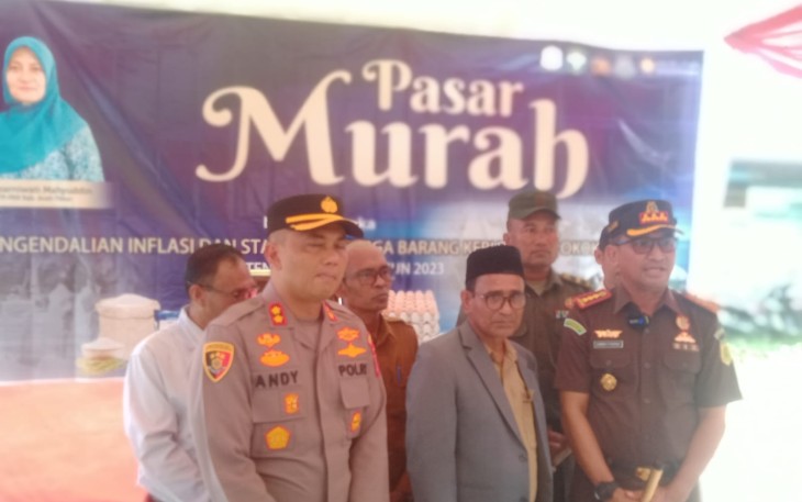 Pj Bupati Aceh Timur Launching Pasar Murah 