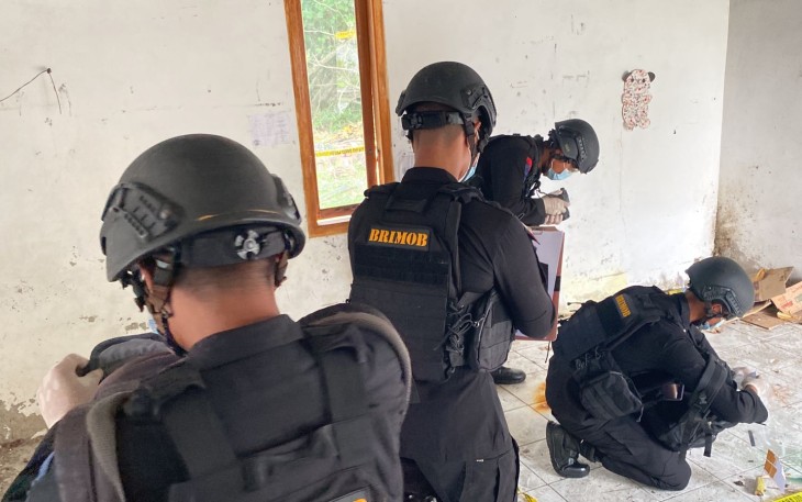 Latihan Penanganan Aksi Teror di Objek Vital