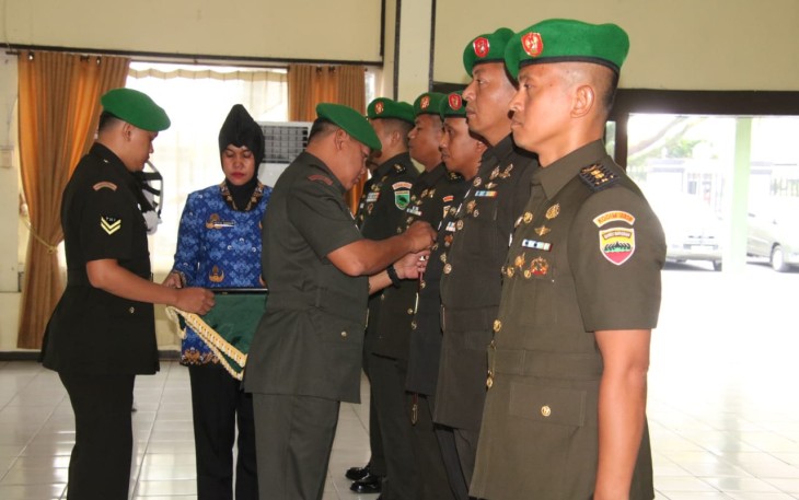 Danrem 032/Wbr Pimpin Serah Terima Tiga Jabatan Dandim di Wilayah Sumbar