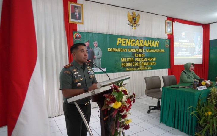 Danrem 071/Wijayakusuma, Kolonel Czi M. Andhy Kusuma, S.Sos., M.M., M.Han