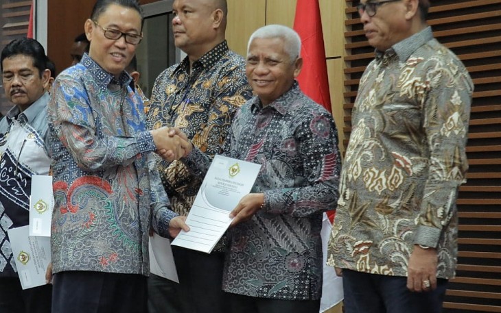 Bupati Asahan Ikuti Kick off Meeting dengan Anggota V BPK RI