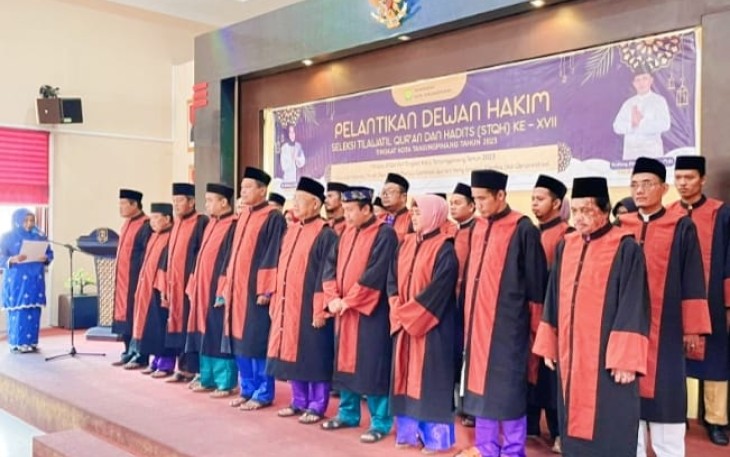 Pelantikan Dewan Hakim STQH XVII