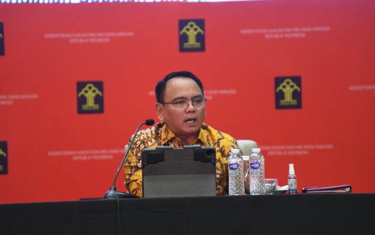 Sekretaris Jenderal Kementerian Hukum dan Hak Asasi Manusia, Komjen Pol. Andap Budhi Revianto