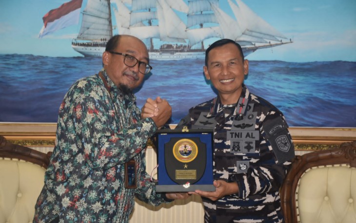Danlantamal V saat Terima Audiensi GM PT. PLN Persero UIP JBTB