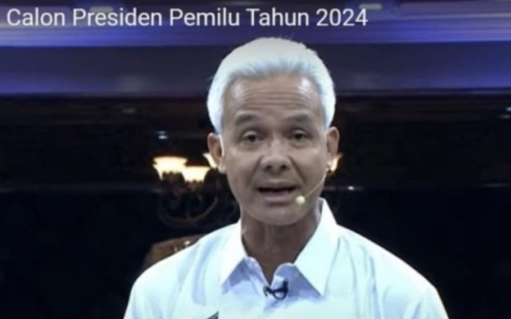 Calon presiden nomor urut 3 Ganjar Pranowo