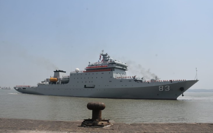 Kapal Perang China MV Qi Jiguang Hull-83