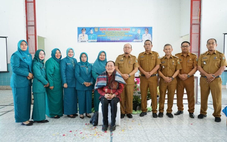 Sekretaris Daerah Kabupaten Asahan Buka Rakornis TP PKK