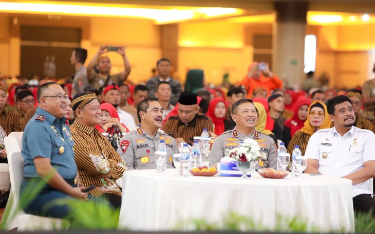 Wakapolri dan Kapolda Sumut saat Hadiri Pelantikan DPW Pena Pujakesuma