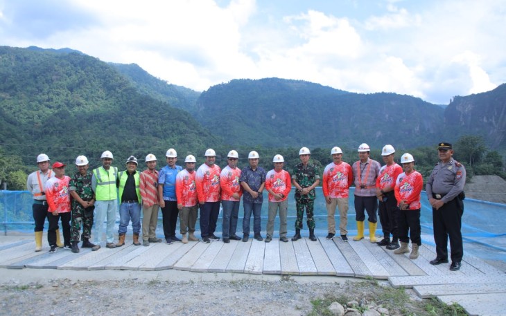 Bupati Beserta Forkopimda Kunjungi PLTA Asahan III 