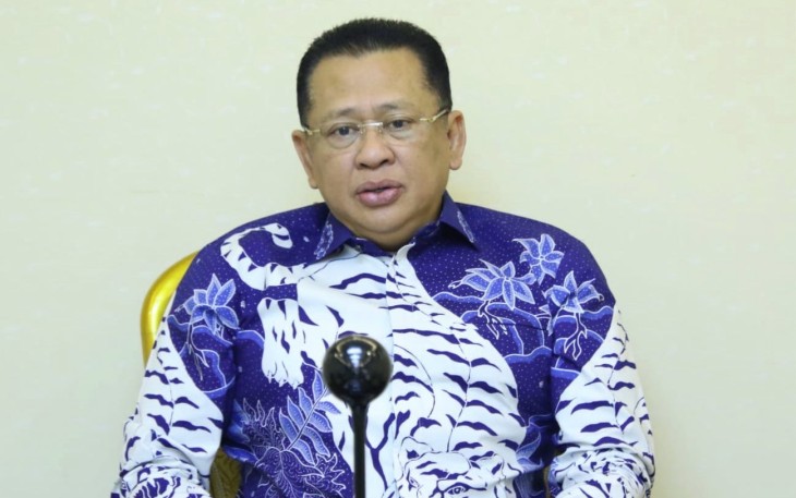 Bamsoet saat membuka Seminar dan Uji Kompetensi IMI II-2023 bagi Pelaksana dan Penyelenggara Olahraga Kendaraan Bermotor, secara virtual di Jakarta, Rabu (29/11/23).