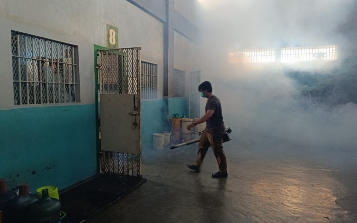  Fogging Seluruh Kantor dan Blok