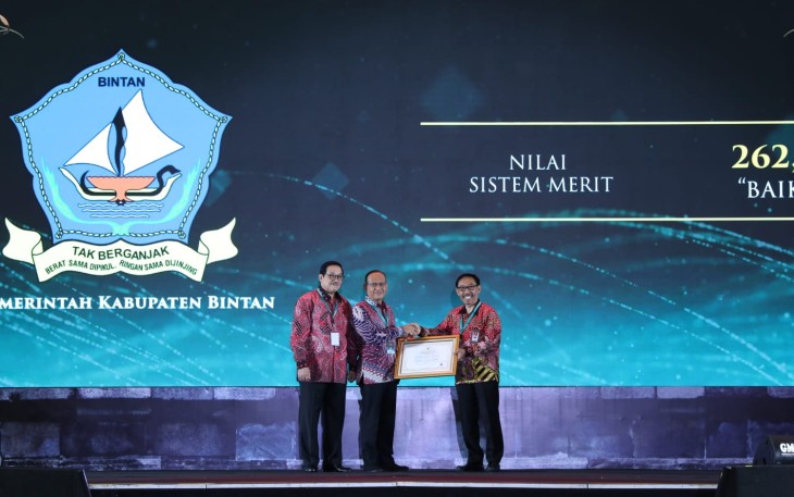 Bintan Terima Anugerah Meritokrasi 2023 dari KASN RI