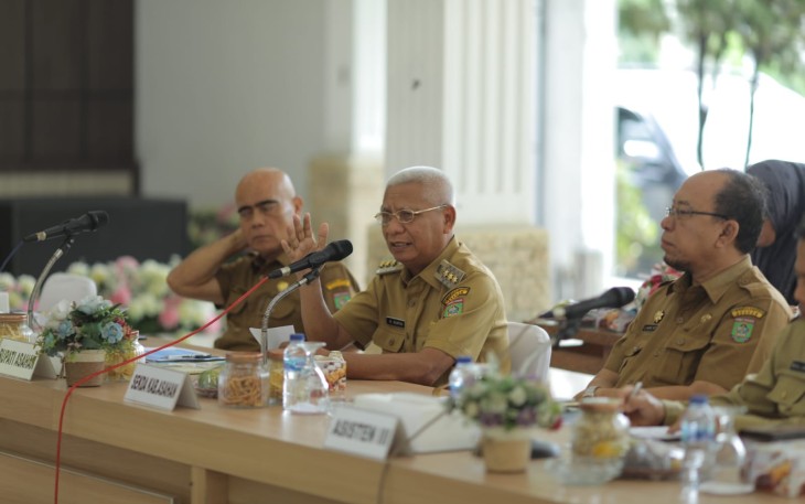 Bupati Asahan Buka Rakorpem Bulan November Tahun 2023 