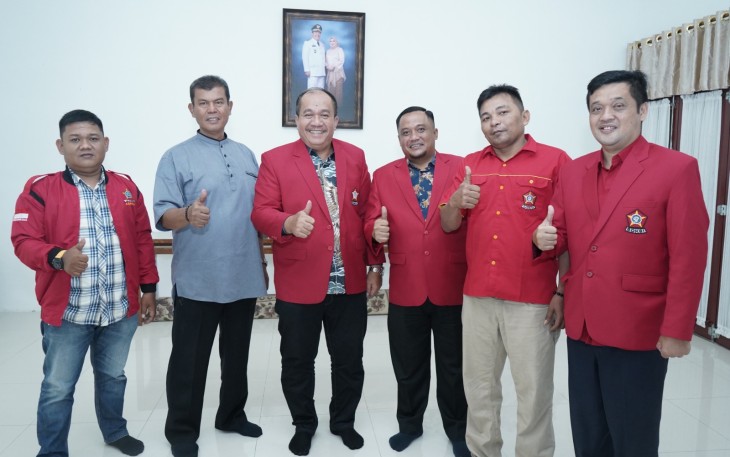 Wakil Bupati Terima Audiensi Depicab SOKSI Kabupaten Asahan