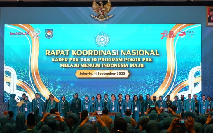  Ketua Tim Penggerak PKK Provinsi Bengkulu Derta Rohidin Dikukuhkan Sebagai Ketua Pembina Posyandu