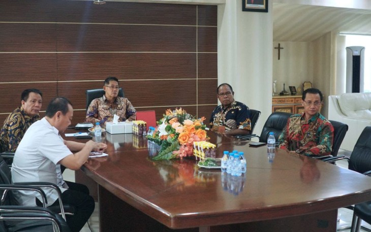 Wakil Wali Kota Bitung Hengky Honandar Mengikuti Rapat Koordinasi Nasional Pengawasan Intern 2023
