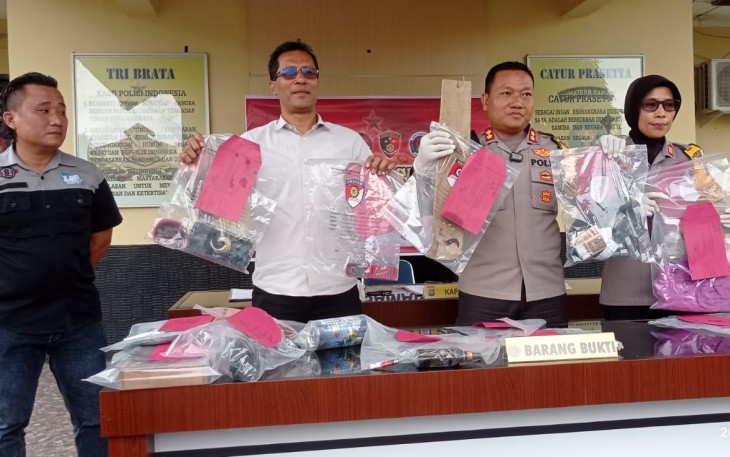 Konferensi Pers Polres Pasaman Barat 