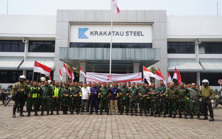 Danrem 064/MY Monitoring Wilayah saat Sambangi Objek Vital Nasional