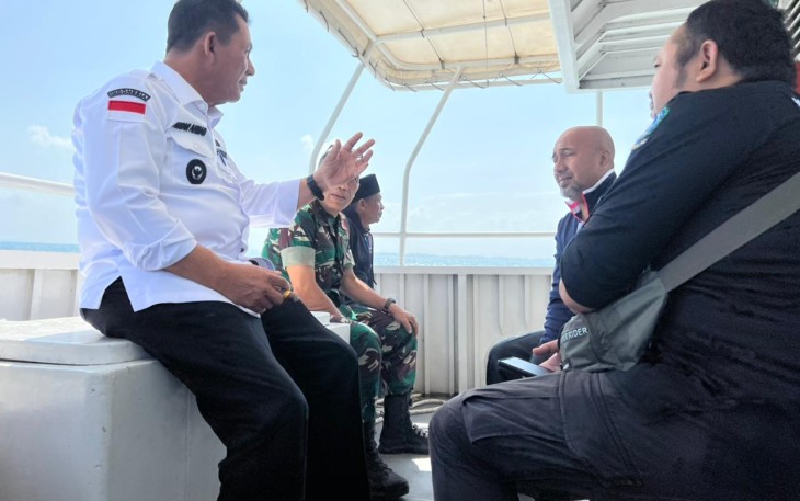 Bersama Forkopimda Gubernur Ansar Jajal Kapal Lintas Kepri Rute Sei Tenam-Tanjungpinang