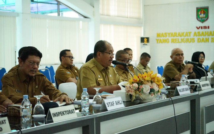 Wakil Bupati Terima Kunjungan Kerja DPRD Provsu ke Kabupaten Asahan